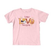 USC Trojans Youth Pink Disney Floral Minnie Dyed Ringspun T-Shirt